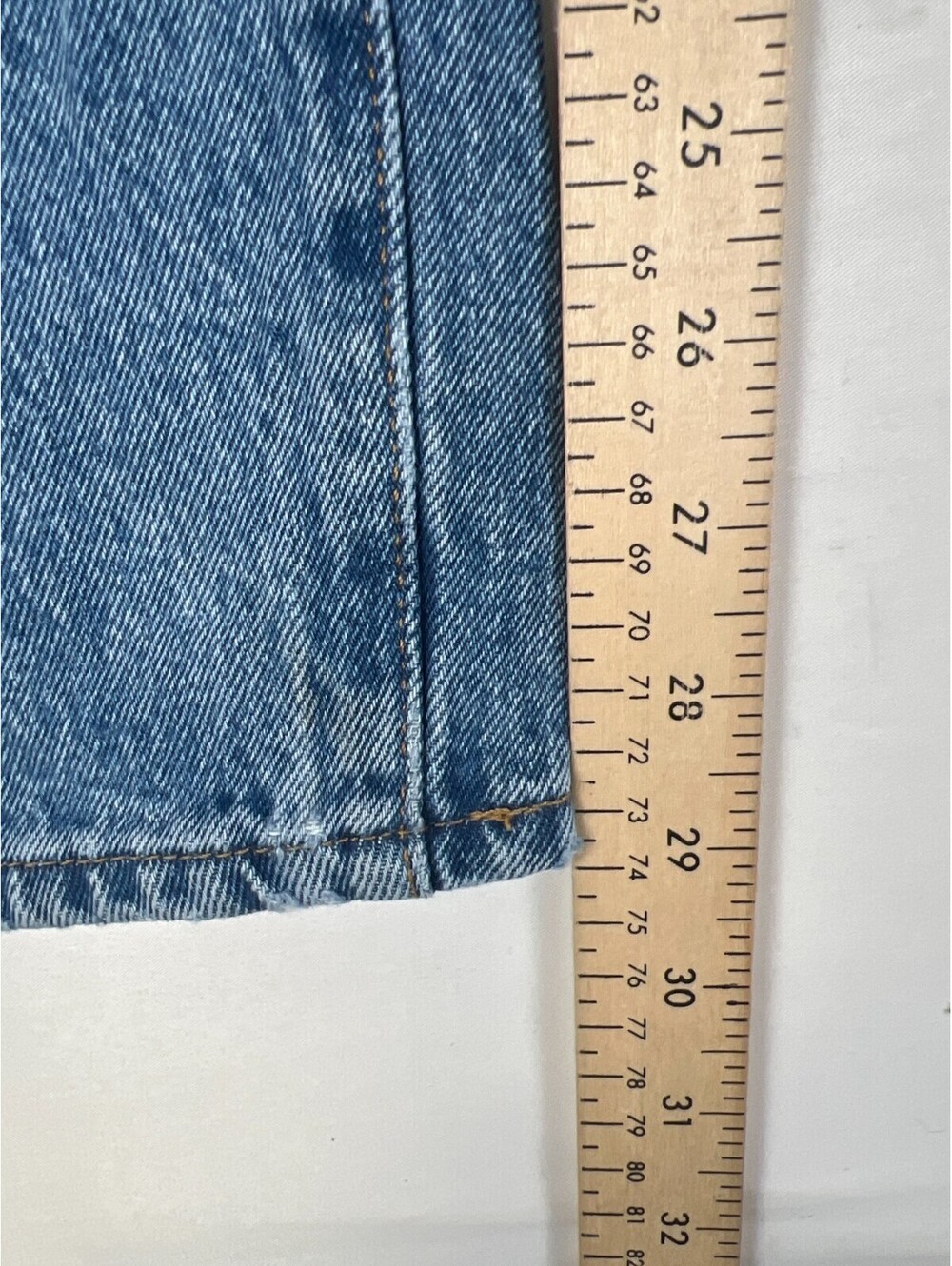 Levi's Men Blue 34x30 501 '90s Original Straight Leg Denim Jeans Premium - Picture 10 of 11